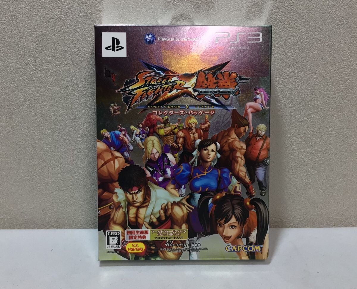 買マス738-60 PS3 ストリートファイター X 鉄拳 コレクターズパッケージ STREET FIGHTER X TEKKEN PlayStation CAPCOM 現状品_画像1