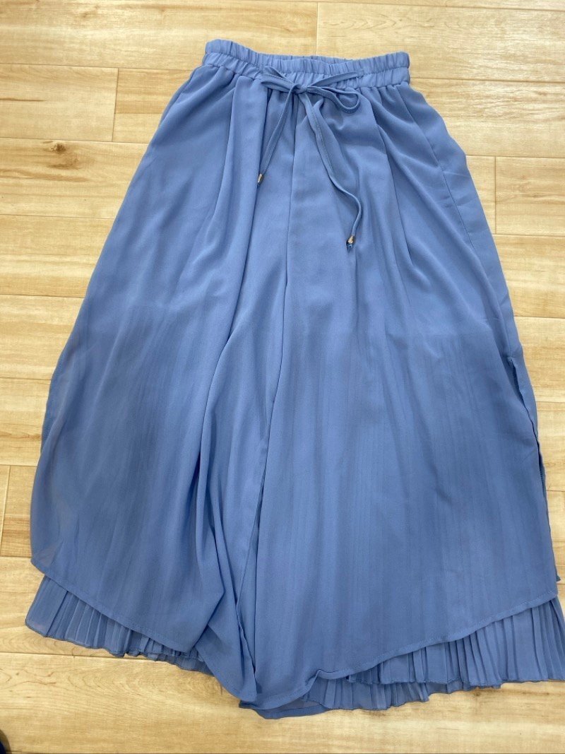 SHEENA DEL RAY ワンピース M RUIRUE BOUTIQUE スカート おまけ ブラウン花柄 総柄 ロング ミディ ミモレ フレア ☆ちょこオク☆80_画像7