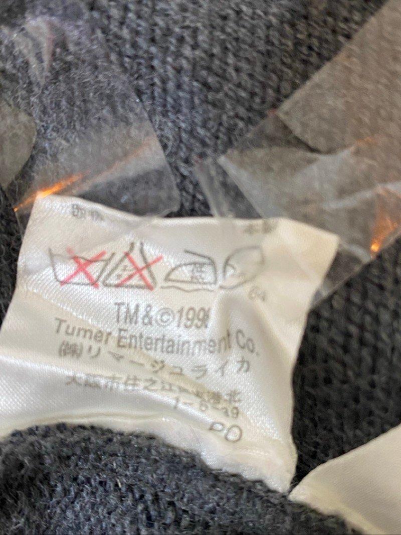 PAPOTAGE パポタージュ Tom and Jerry アンゴラ混 ニット セーター トムとジェリー 古着 ☆ちょこオク☆80_画像7
