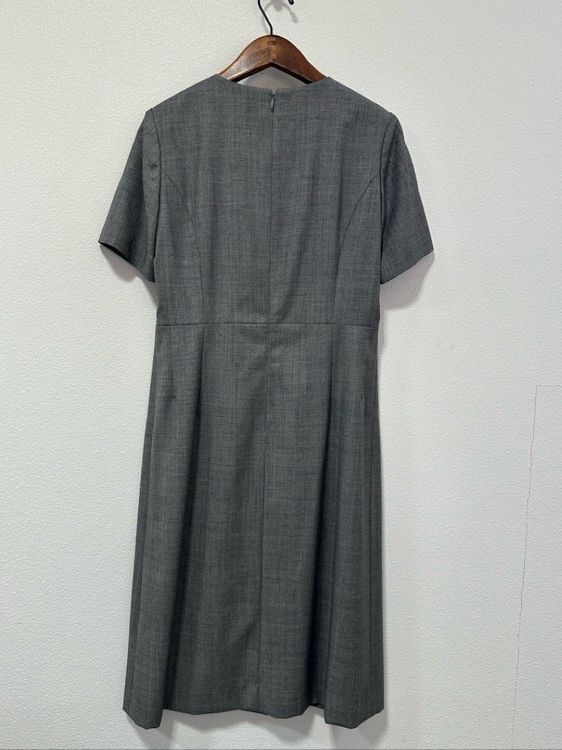 十仁プラザ セットアップ レディース グレー ワンピース ジャケット JujinPlaxaCOUTURE ☆ちょこオク☆服80_画像7