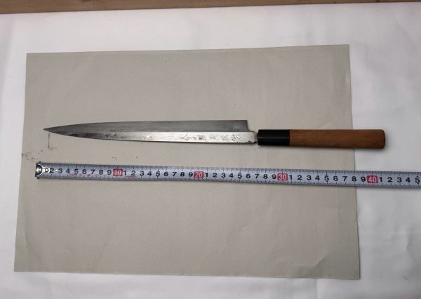  правильный книга@ общий головной офис . лезвие кухонный нож оригинальный Япония сталь кухонная утварь режущий инструмент кулинария человек работник для японский кухонный нож лезвие миграция : примерно 270mm масса : примерно 100g