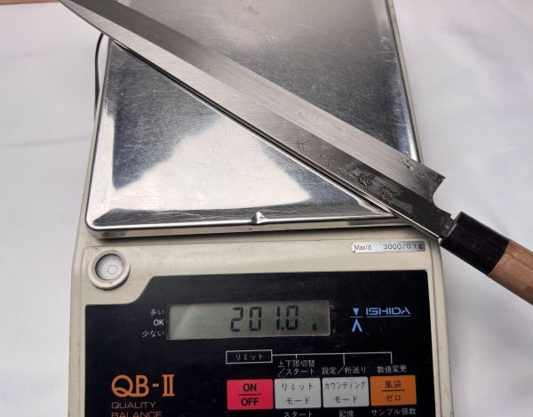  Sakai подлинный .книга@. черное дерево .. скидка фугу скидка кухонный нож Sakai подлинный .книга@. кухонный нож кулинария человек работник для японский кухонный нож лезвие миграция : примерно 340mm масса : примерно 201g