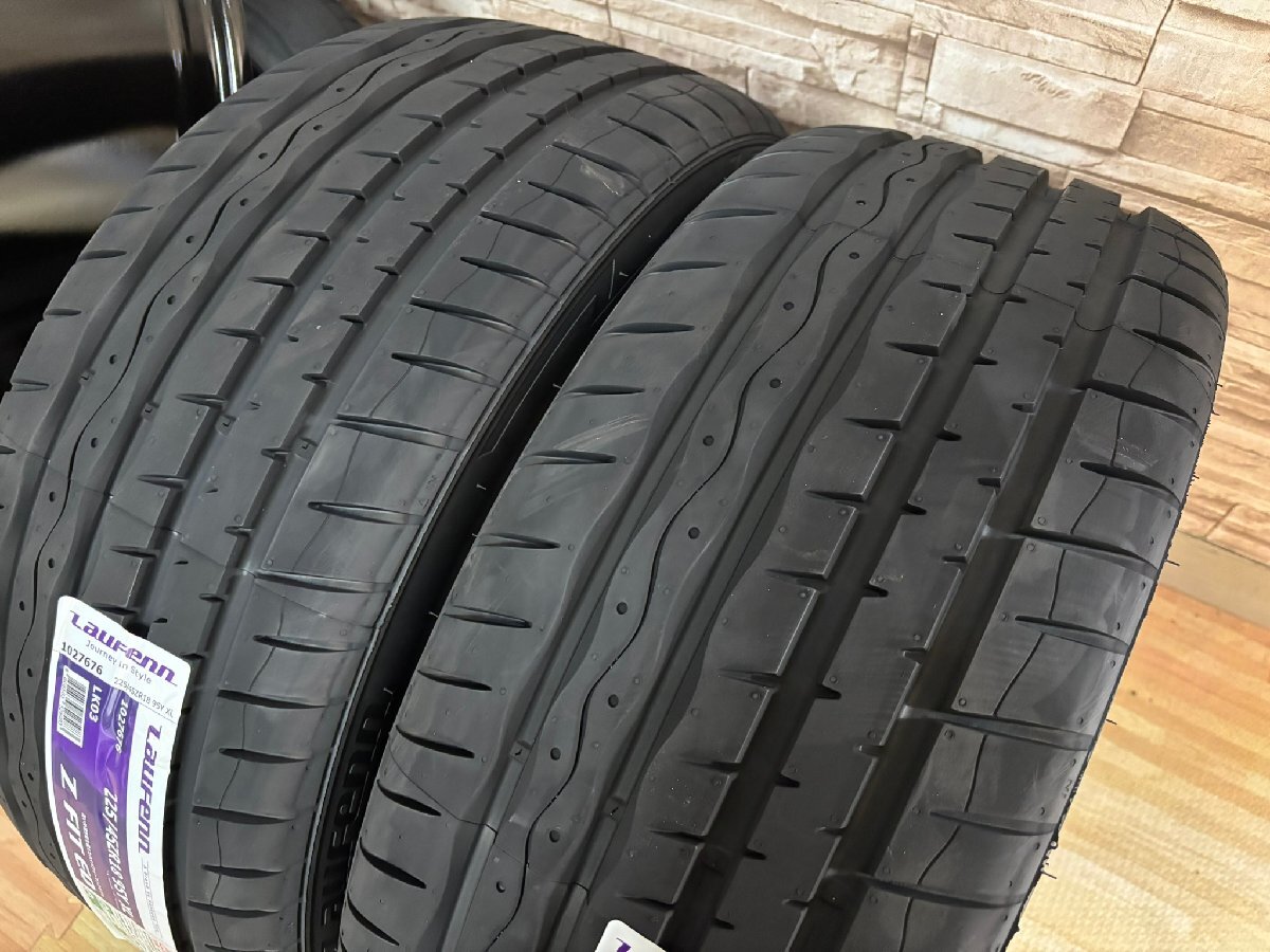即納 展示品 クロノス CH-112 5H114.3 7J+48 2025年製 225/45R18 HANKOOK Laufenn Z FIT EQ LK03 オデッセイ ヴェゼル エスティマ ジューク_画像7