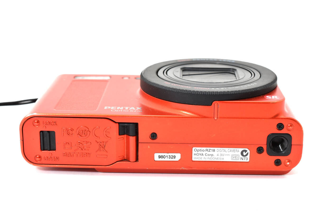 ★動作未確認★ ペンタックス PENTAX Optio RZ18 ★バッテリーなし！　　　38-48#33 #7407_画像4