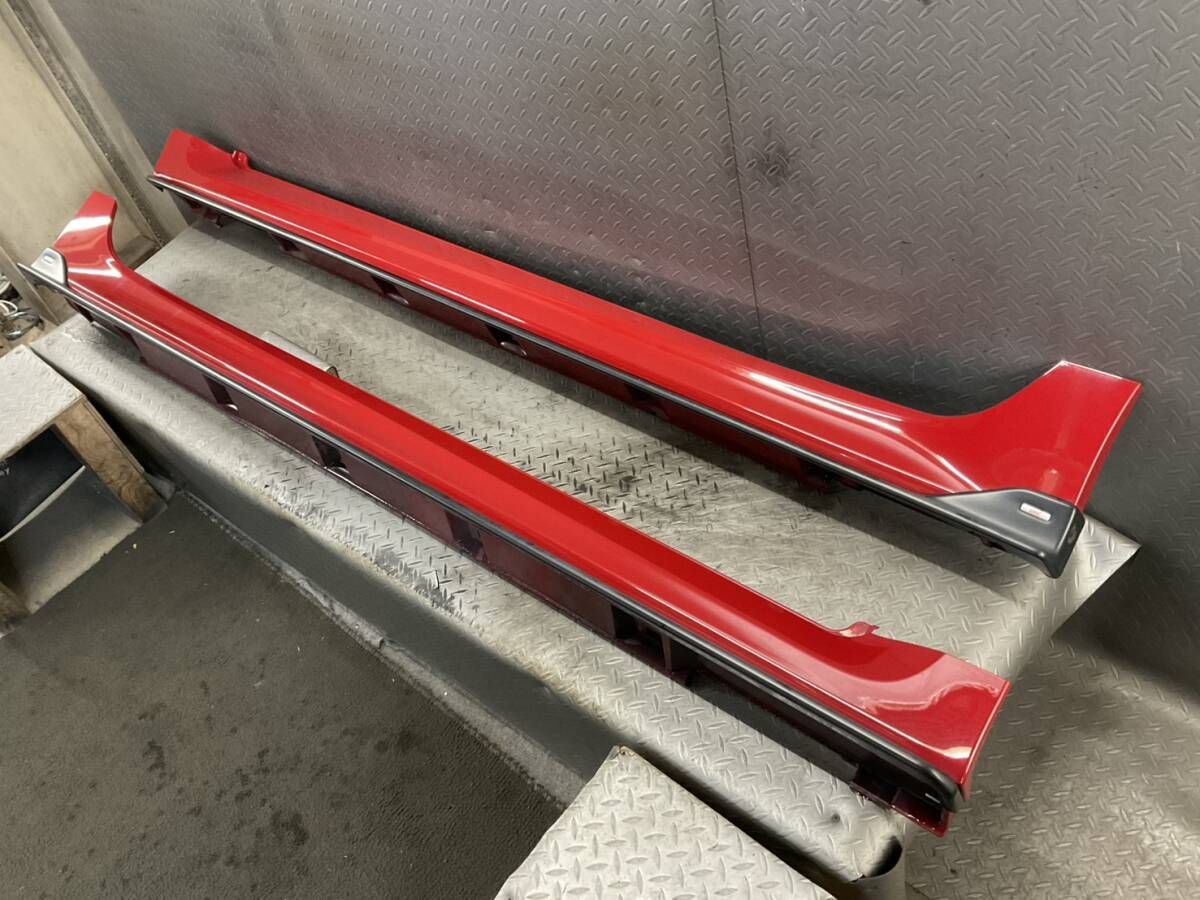 H87★ スバル レヴォーグ VM4 サイドステップ左右セット STI カラー/C7P サイドスポイラー 96051VA020 9651VA030 ★_画像2