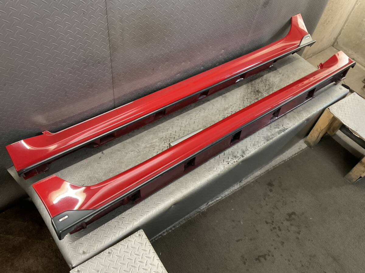 H87★ スバル レヴォーグ VM4 サイドステップ左右セット STI カラー/C7P サイドスポイラー 96051VA020 9651VA030 ★_画像1