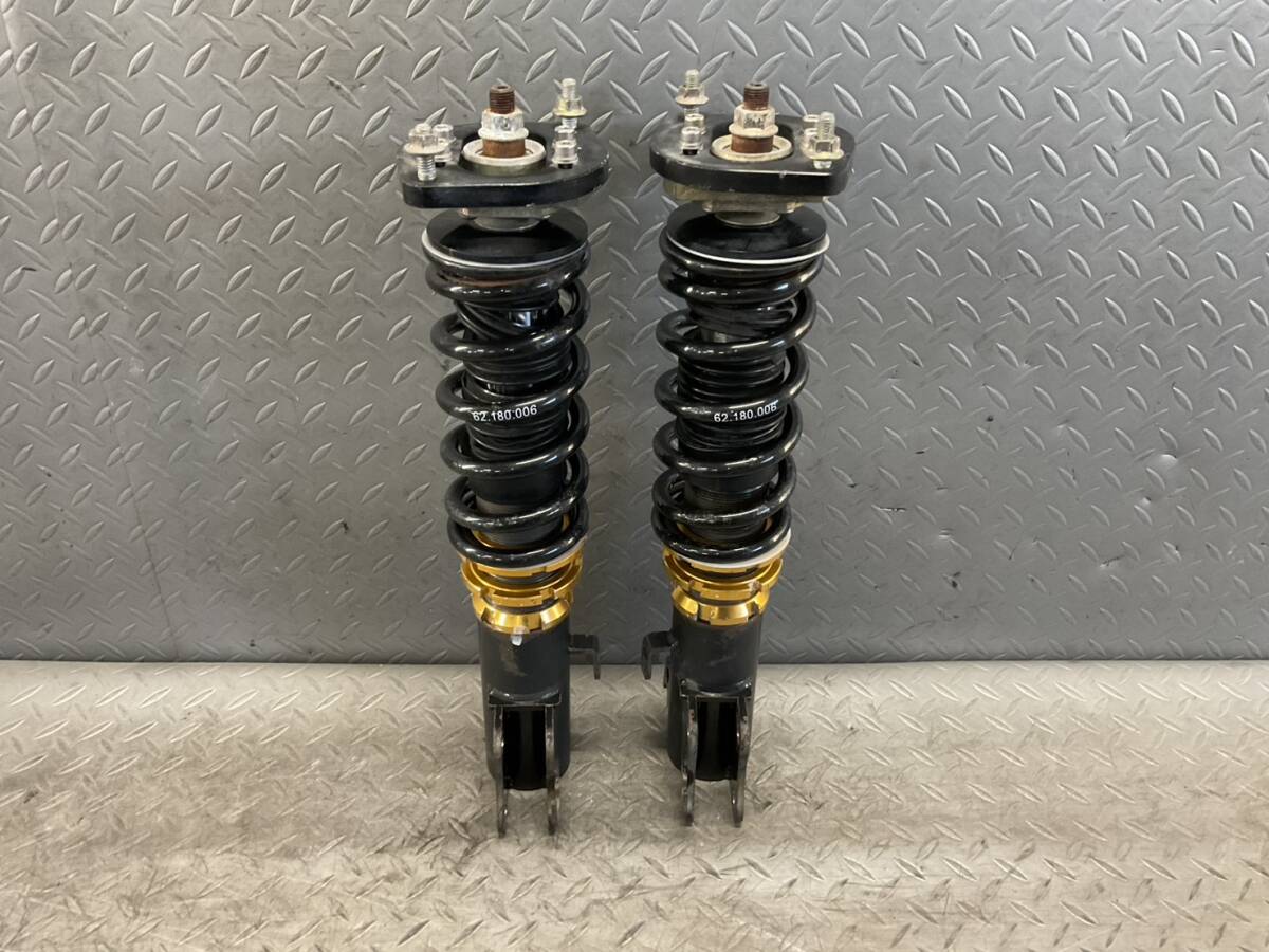 J53★ ダイハツ ミラ L700V 車高調 フロント OVER TECH 抜け漏れ固着無し ダストブーツヤブレ ★_画像1