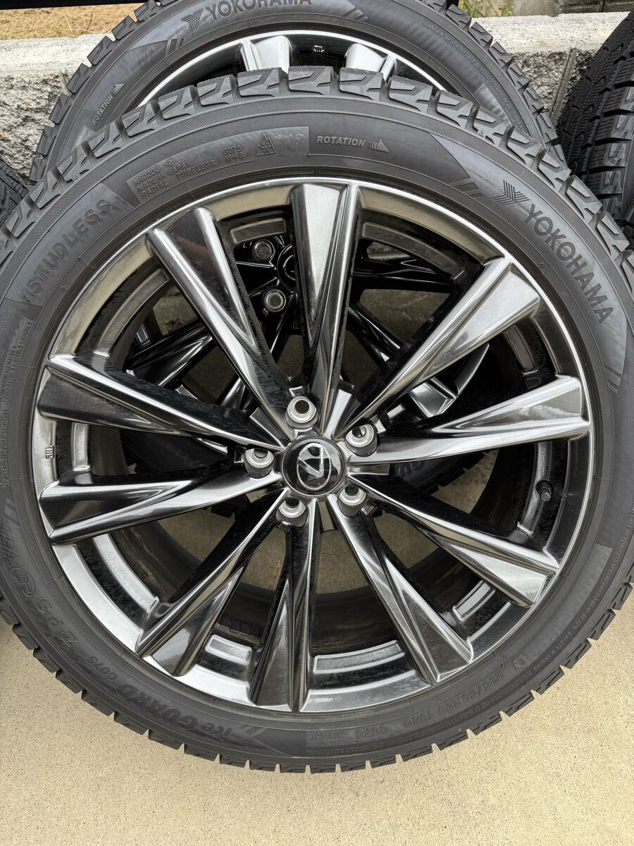 LEXUS レクサス NX 純正 アルミホイール NX350 NX350h NX450h+ 235/50R20 F-SPORT バリ山 Fスポーツ スタッドレス 売切 格安スタート_画像3