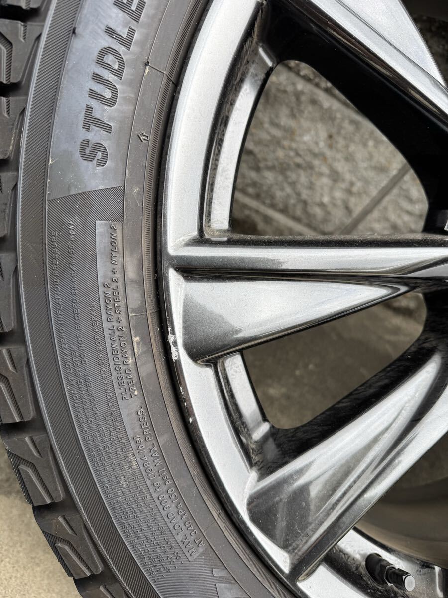 LEXUS レクサス NX 純正 アルミホイール NX350 NX350h NX450h+ 235/50R20 F-SPORT バリ山 Fスポーツ スタッドレス 売切 格安スタート_画像7