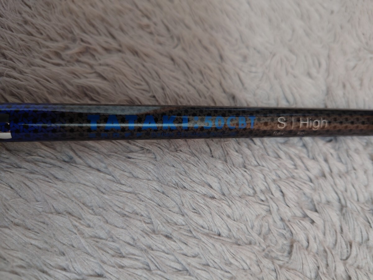 オノフ シャフト TATAKI 50 フレックスS ドライバー用 LABOSPEC　ONOFFスリーブ付き_画像2