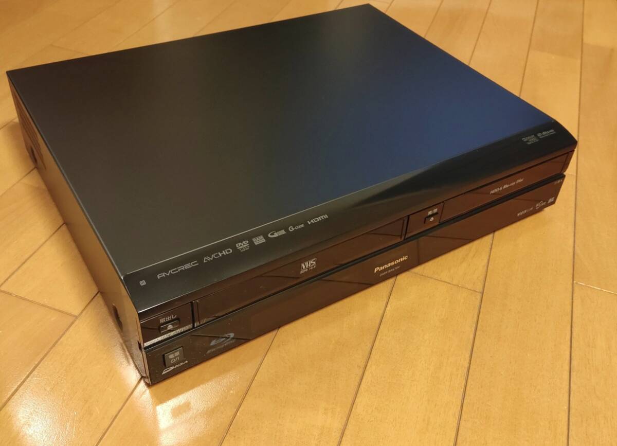 ◆◆ 2TB増量換装[3ヵ月保証] 美品 DIGA DMR-BR670V HDD・BD/DVD・VHS対応レコーダー リモコン・取説コピー・各種ケーブル 整備動作品_画像4