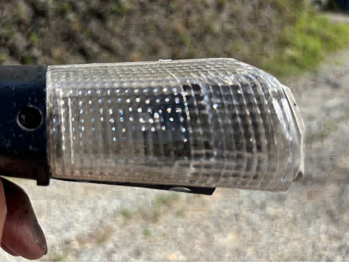 ホンダ AF09 スーパータクト　スパタク　クレタク　ウィンカーレンズ【クリア】_画像2