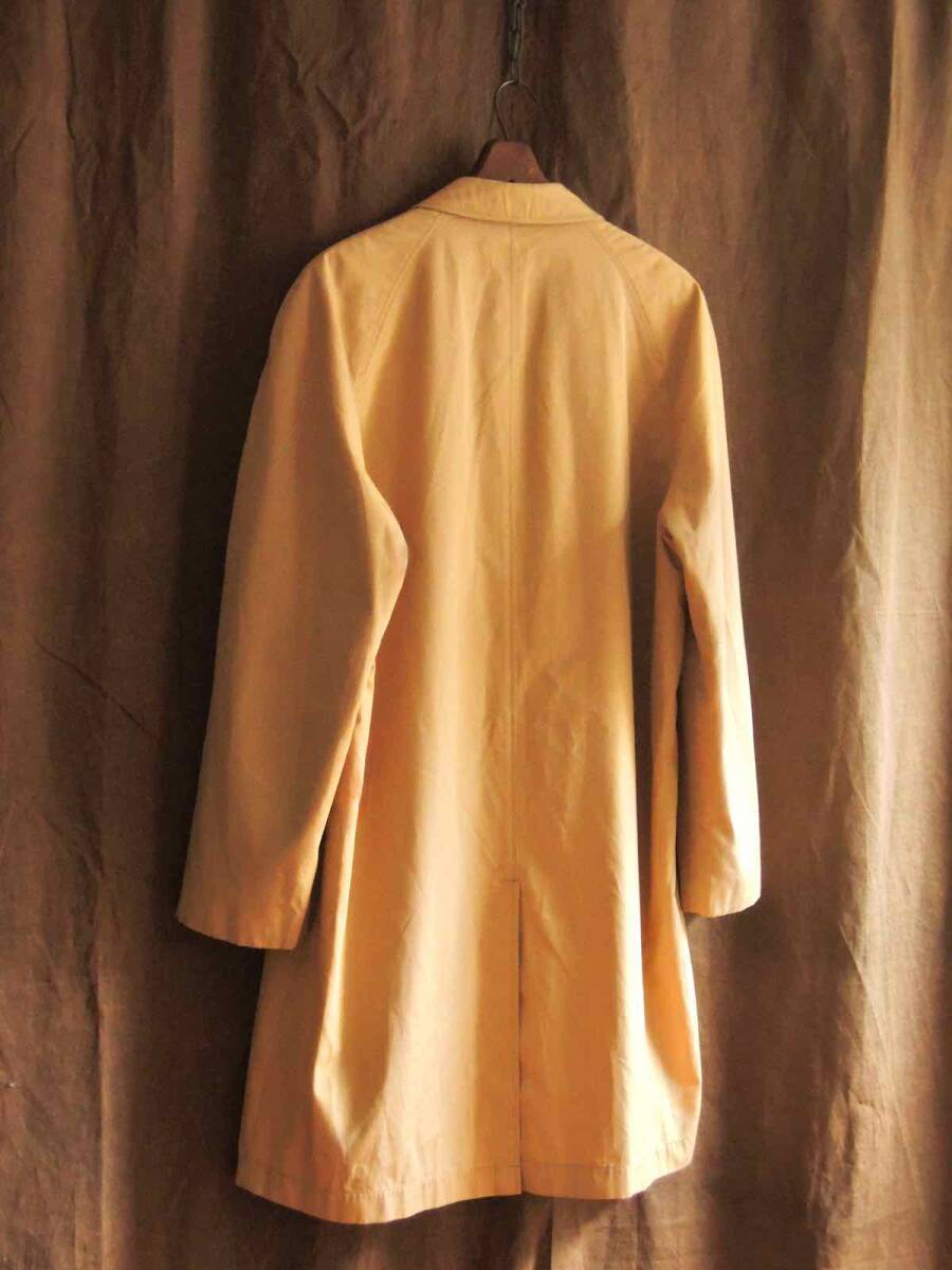60s ビンテージ 1960年代 McGREGOR マクレガー マックレガー 青タグ ベージュ ステンカラーコート Aライン アメカジ古着 トラッドコート70s_画像7