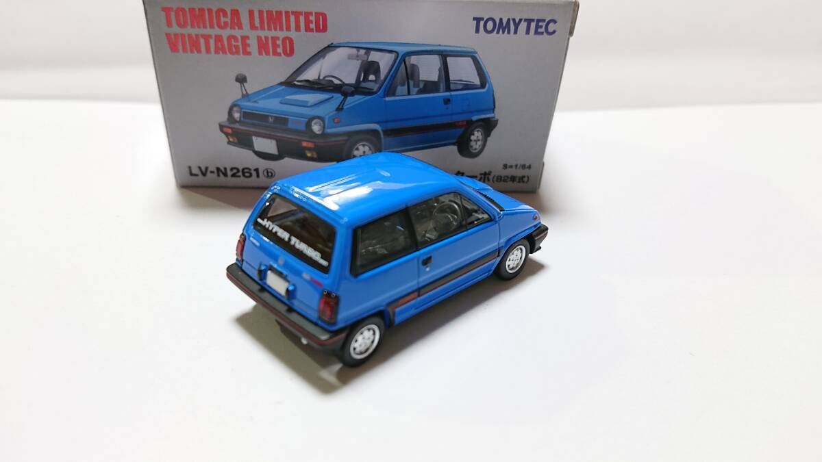 ★ トミカリミテッドヴィンテージNEO 1/64 LV-N261b ホンダ シティ ターボ (82年式) ★_画像2