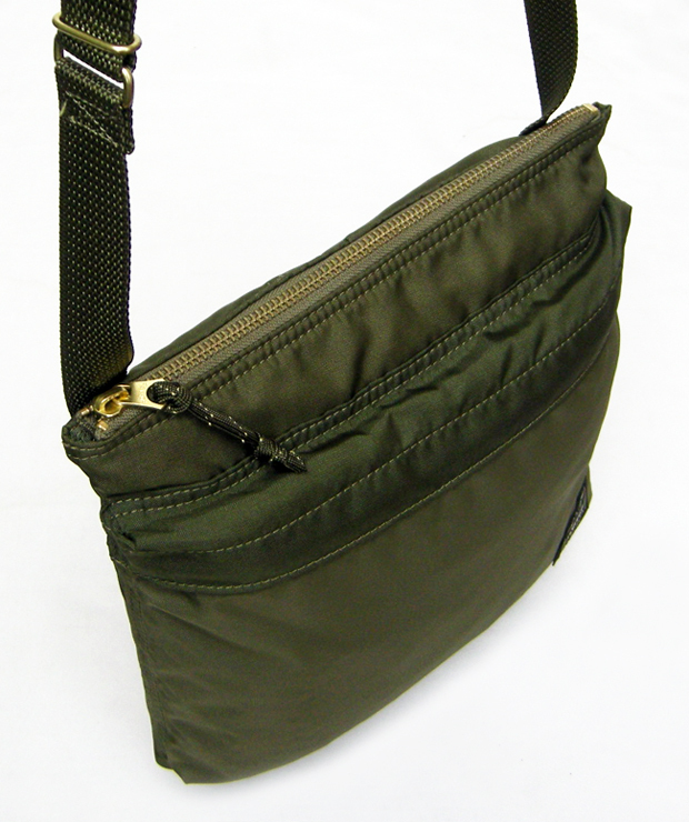 PORTER / FORCE Porter сила сумка на плечо 855-05901 оливковый гонг b