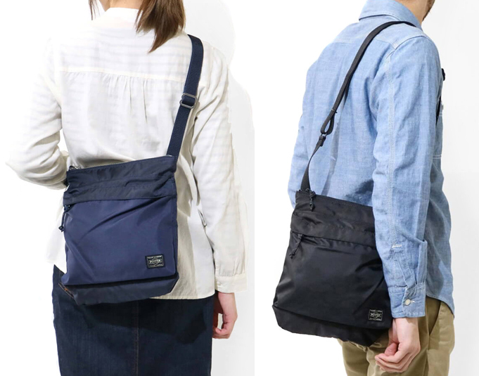 PORTER / FORCE Porter сила сумка на плечо 855-05901 оливковый гонг b