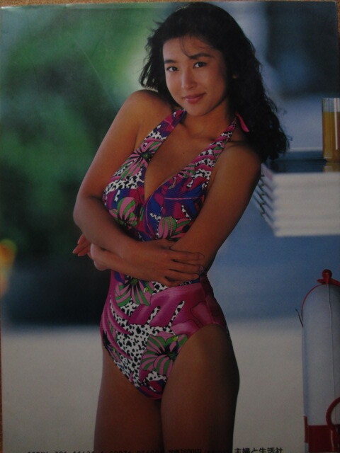 かとうれいこグラビア本★「風のままに」平成3年12月5日初版発行_画像2