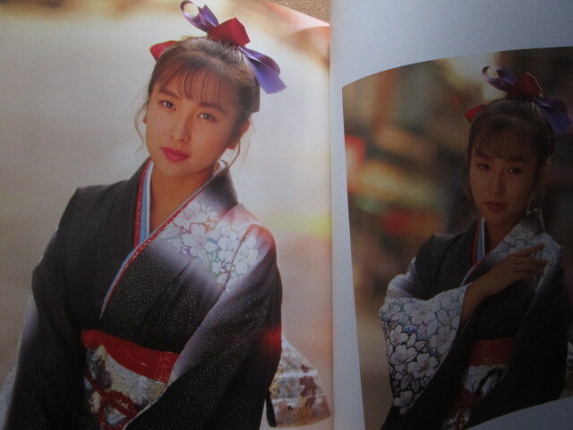 かとうれいこグラビア本★「風のままに」平成3年12月5日初版発行_画像3