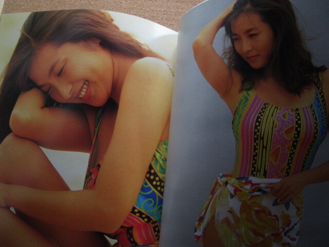 かとうれいこグラビア本★「風のままに」平成3年12月5日初版発行_画像7