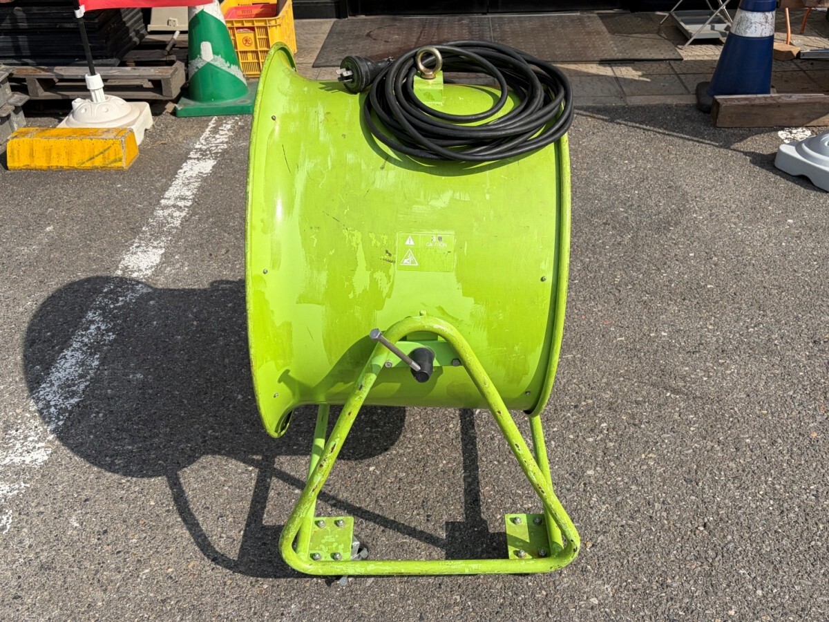 【愛知 東海店】CK81【35,000円~】大西電機 スーパーウィン SW-150B 200V 50Hz ★ 送風機 扇風機 大風量 低騒音 空調 循環 ★ 中古_画像5