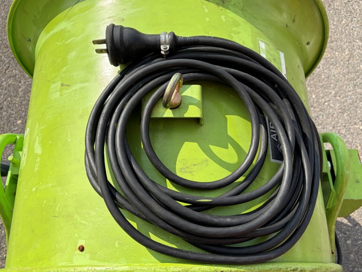 【愛知 東海店】CK81【35,000円~】大西電機 スーパーウィン SW-150B 200V 50Hz ★ 送風機 扇風機 大風量 低騒音 空調 循環 ★ 中古_画像9