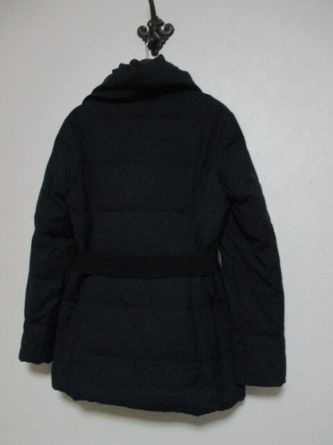 PLST プラステ 黒紺ダウンブルゾン（USED）111925_画像4