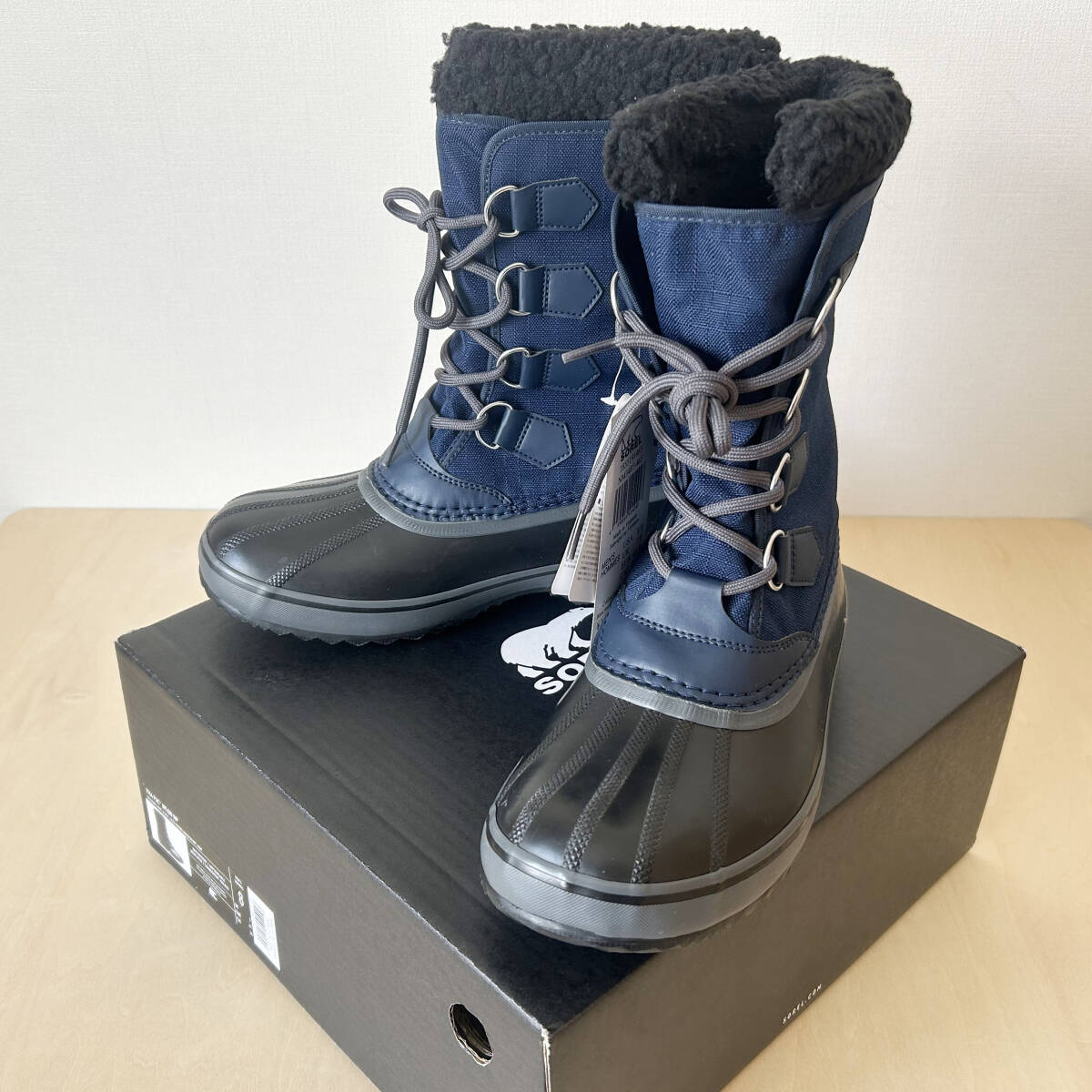 【新品特価】26cm ソレル SOREL 1964 パックナイロン 1964 PAC NYLON WP COLLEGIATE NAVY/BLACK US8/26cm NM3487-465 スノーブーツ メンズ_画像1