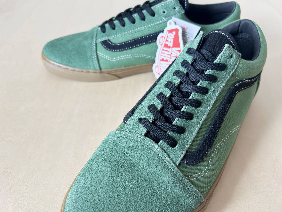 27cm жевательная резинка подошва Vans Old school VANS OLD SKOOL GREEN/GUM US9/27cm V36CF GUM