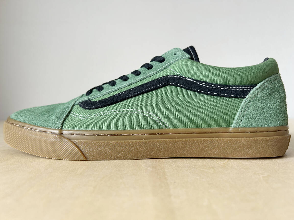 27cm жевательная резинка подошва Vans Old school VANS OLD SKOOL GREEN/GUM US9/27cm V36CF GUM