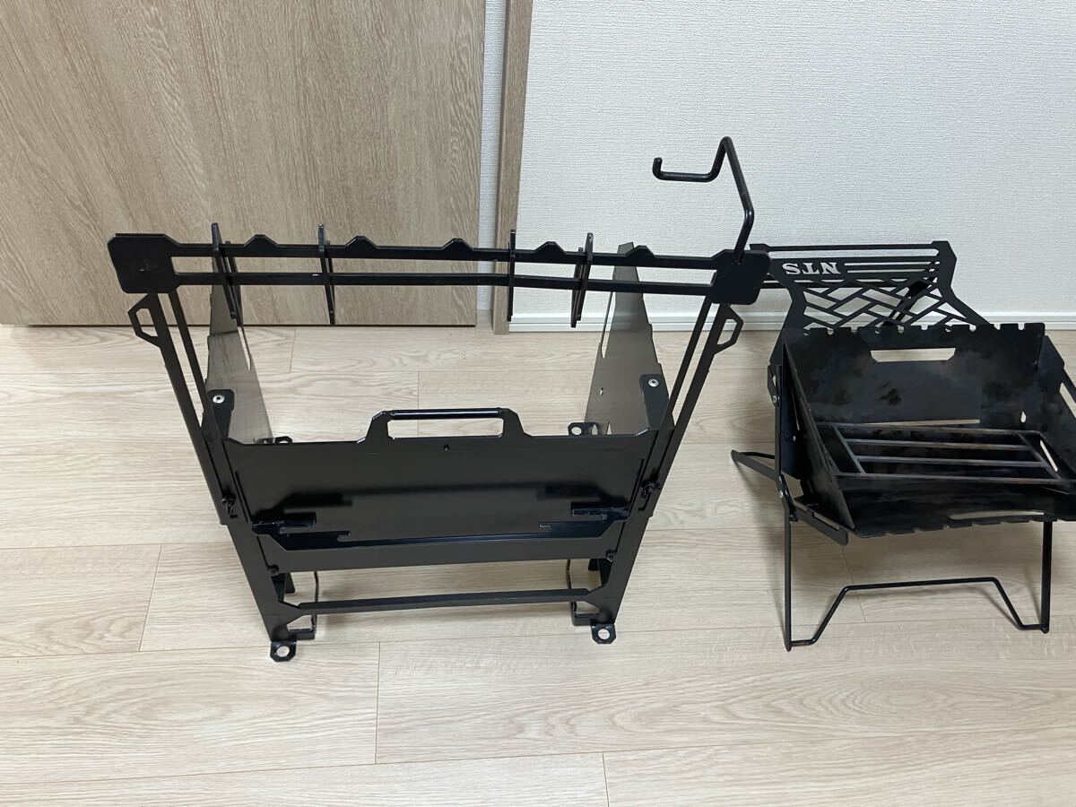 焚き火台 ネイチャートーンズ NATURA TONES ボンファイヤー コックピット THE BONFIRE COCKPIT 焚き火 ラック テーブル_画像3