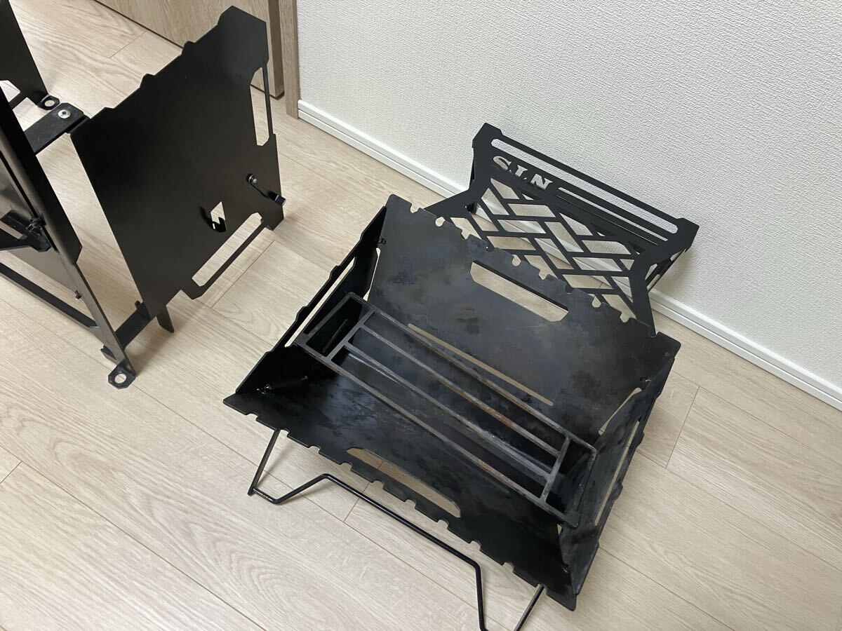 焚き火台 ネイチャートーンズ NATURA TONES ボンファイヤー コックピット THE BONFIRE COCKPIT 焚き火 ラック テーブル_画像4