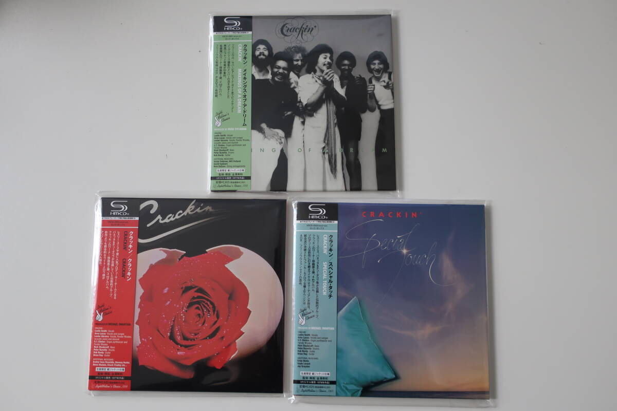 AOR Crackin’ / クラッキン : Making of a dream+Crackin’+Special Touch (SHM-CD紙ジャケット) _画像1