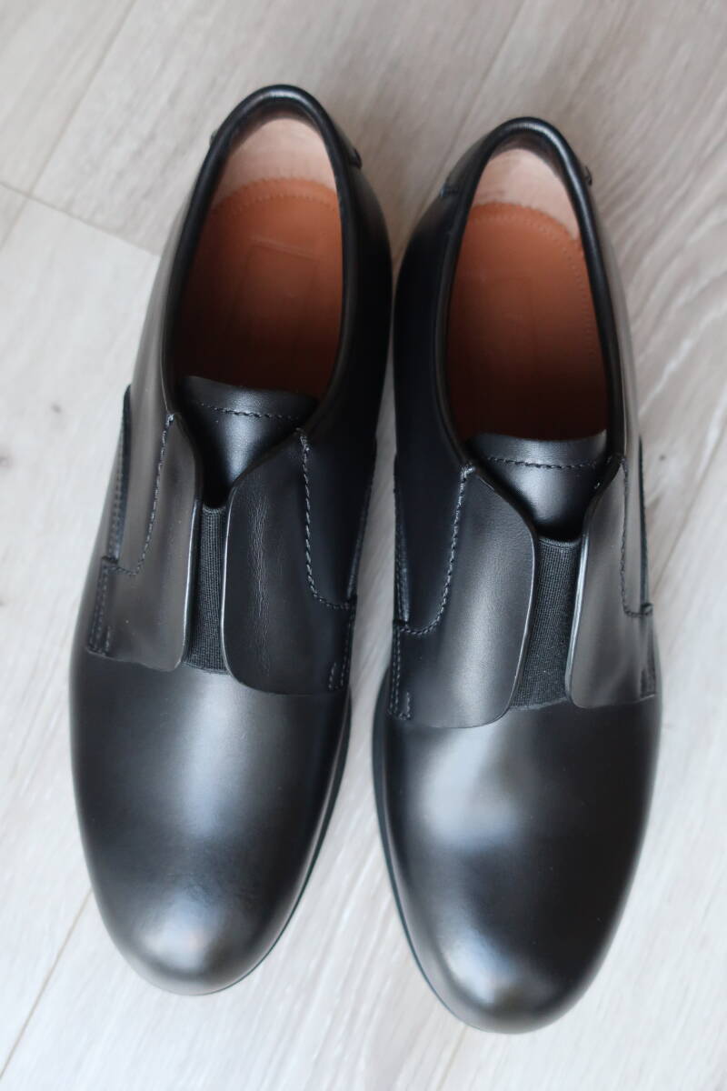 Ermenegildo Zegna Couture / エルメネジルドゼニアクチュール: 新品・イタリア製・スリップオン・革靴・UK7.5・26.5cm_画像2