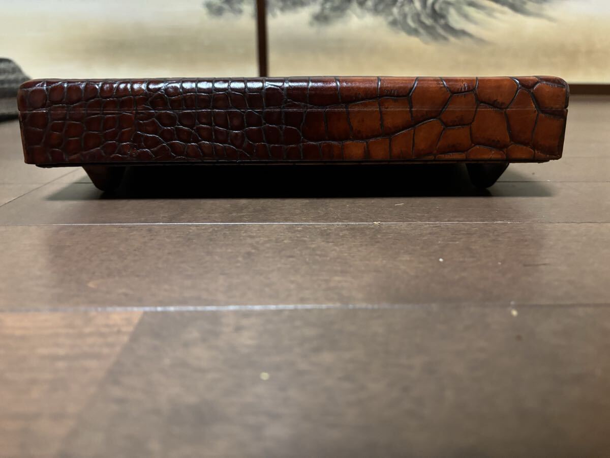 Rossi da Vinci 腕時計　収納ケース　コレクションケース　ワニ皮似 ウォッチボックス_画像5