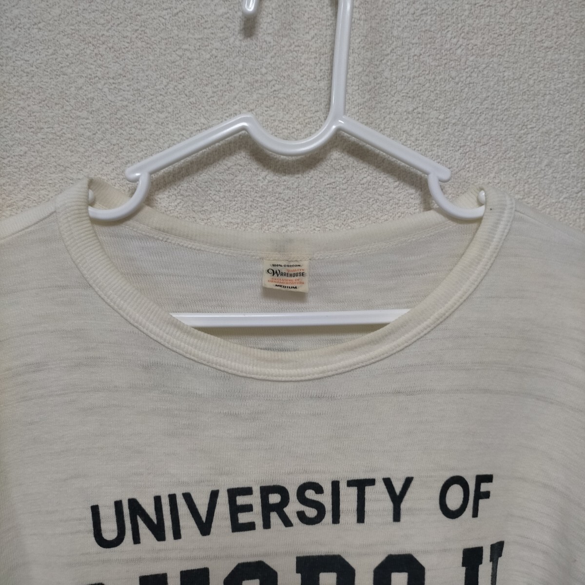  Warehouse 7 минут рукав футболка M размер WAREHOUSE American Casual 