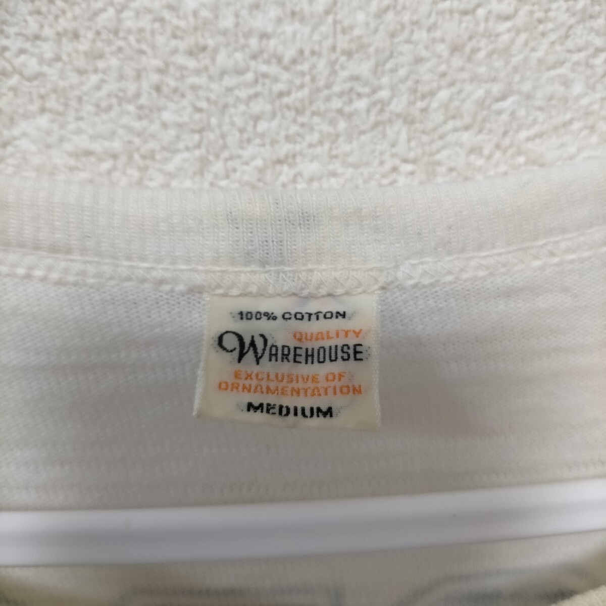  Warehouse 7 минут рукав футболка M размер WAREHOUSE American Casual 