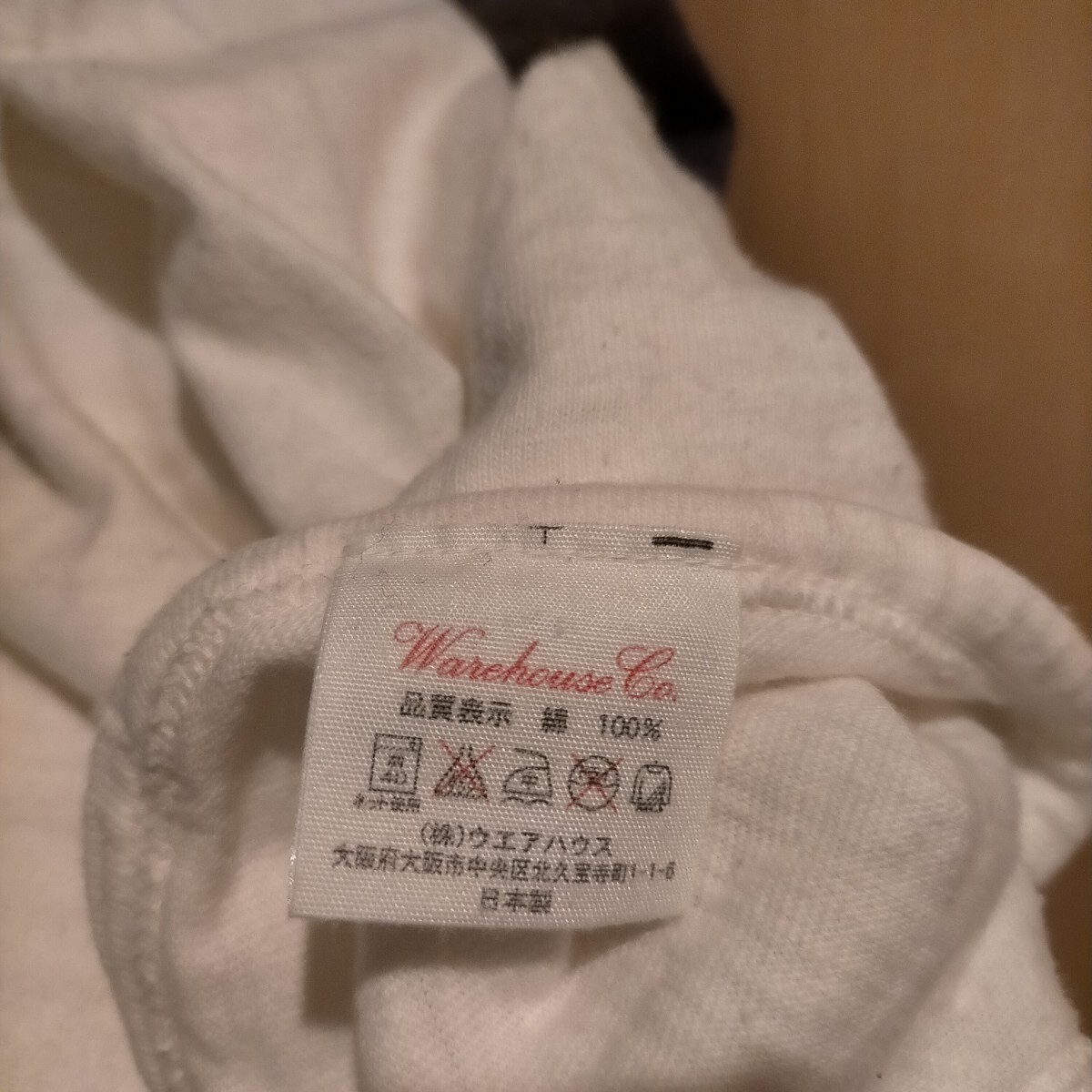  Warehouse 7 минут рукав футболка M размер WAREHOUSE American Casual 