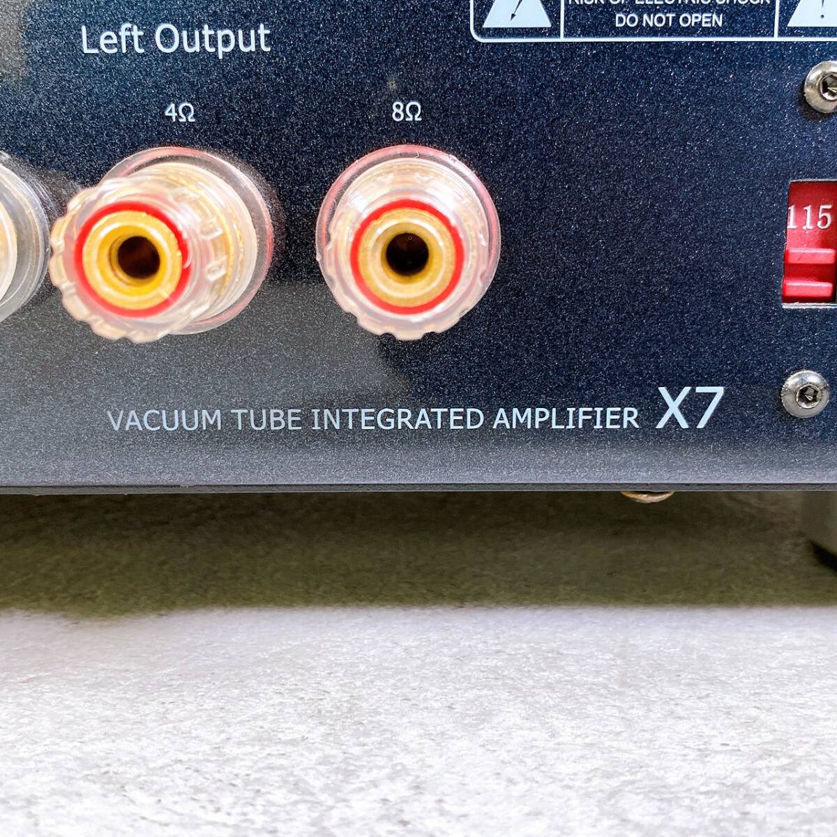 【ヤフオクのみ】【MUZISHARE X7】真空管一体型アンプ　通電確認済のみ　管理番号111619_画像8
