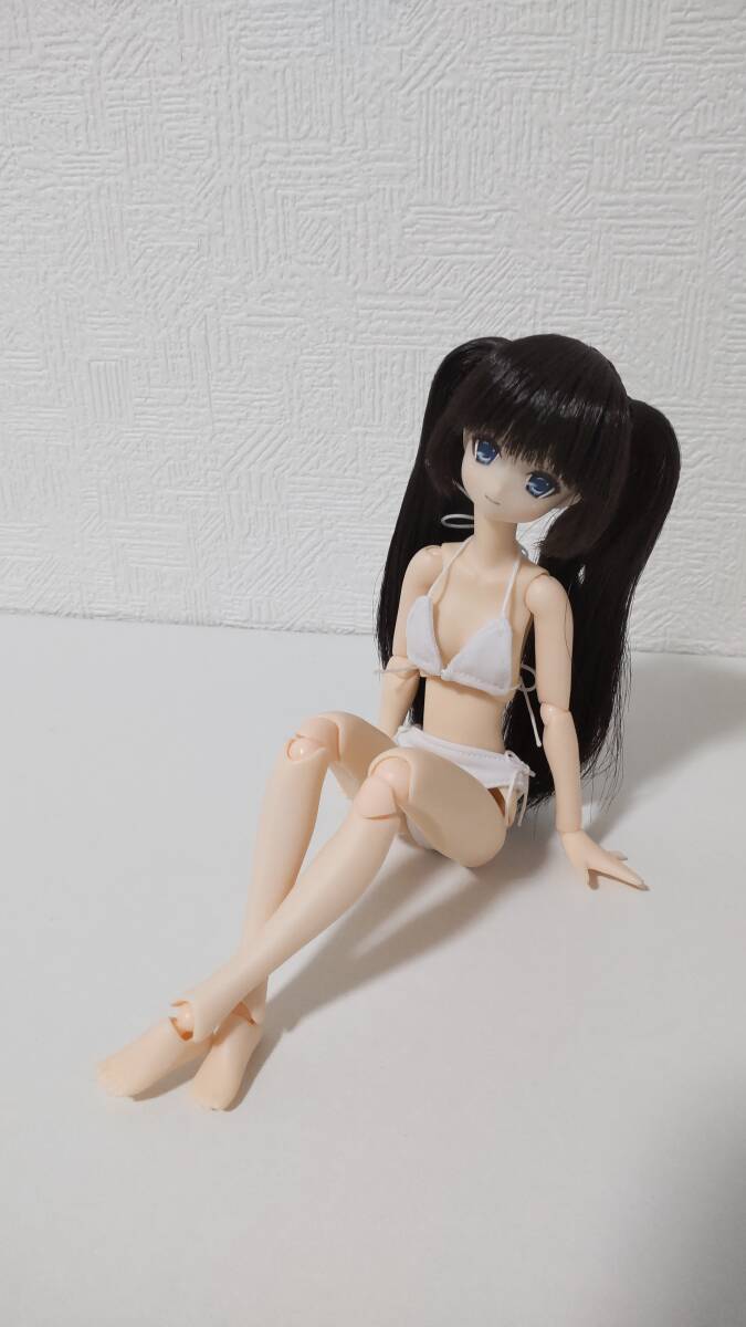 azone　アゾン　1/6 水着　Q'z紐ビキニset キューズボディ　ピュアニーモ　用　ホワイト　_画像5