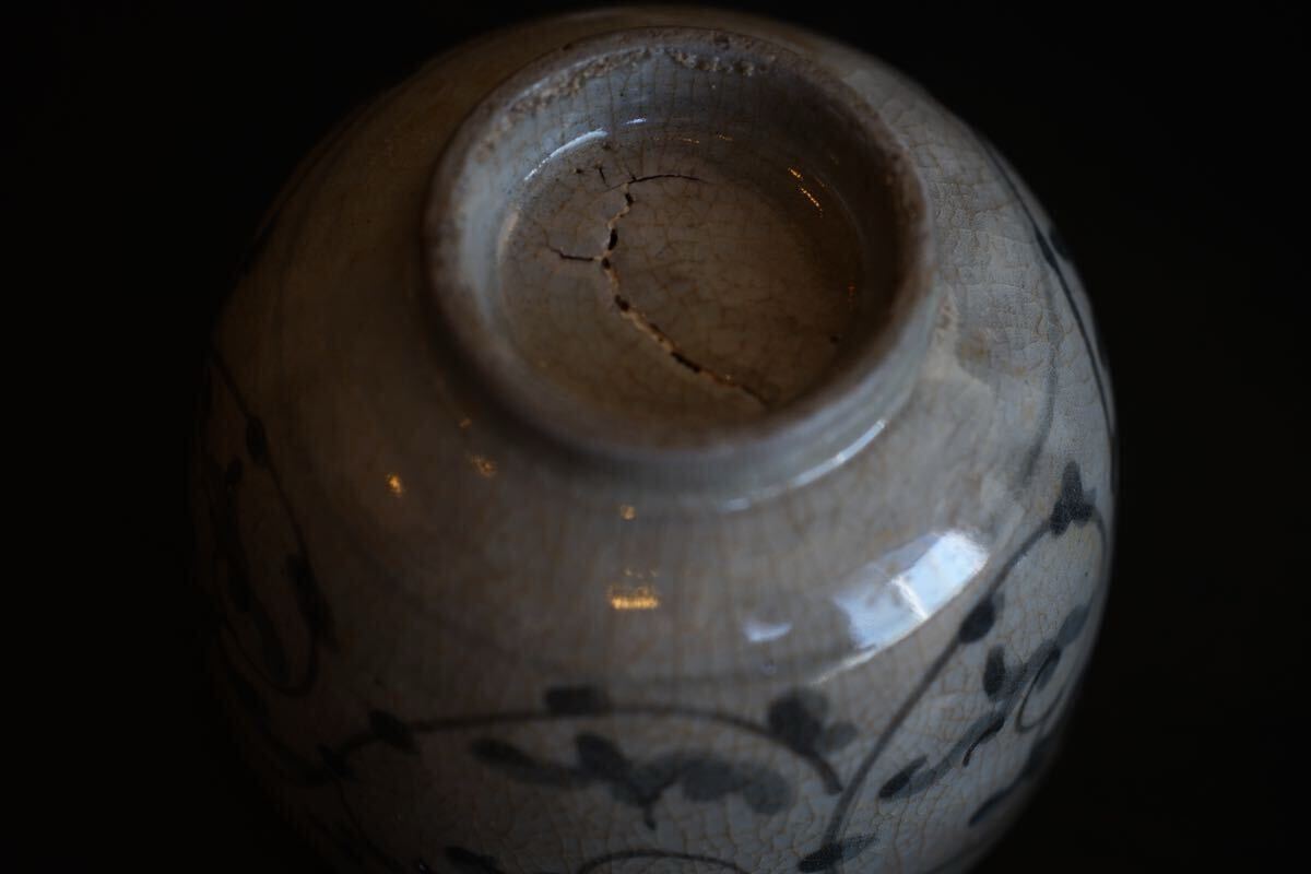 [ departure . специальный выпуск ] Edo средний период Karatsu серия дерево . обжиг в печи первый период Imari . называется . дерево . чашка чайная посуда departure . товар .. рука departure ...