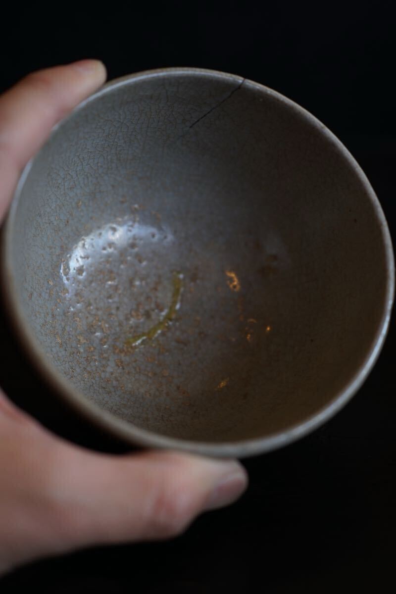 [ departure . специальный выпуск ] Edo средний период Karatsu серия дерево . обжиг в печи первый период Imari . называется . дерево . чашка чайная посуда departure . товар .. рука departure ...