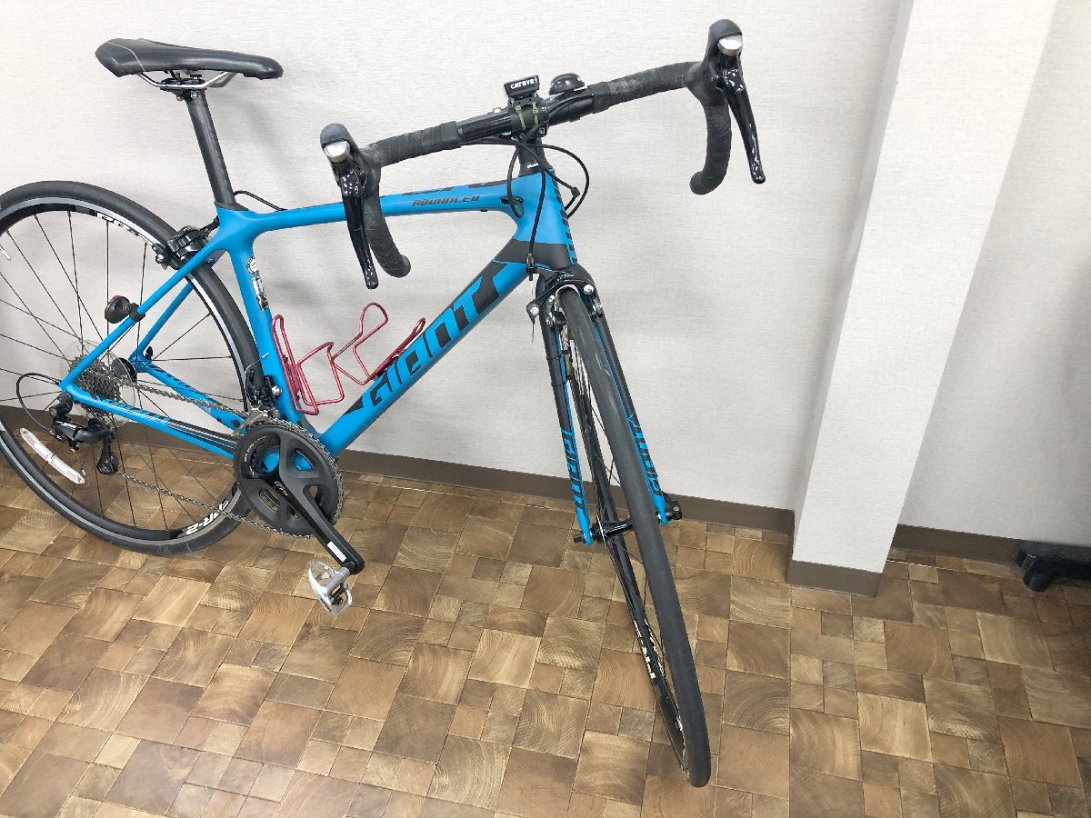＜中古品＞GIANT　ロードバイク　TCR ADVANCED 2　XSサイズ　シマノ105 カーボン　ジャイアント（30325112118886AK）_画像2