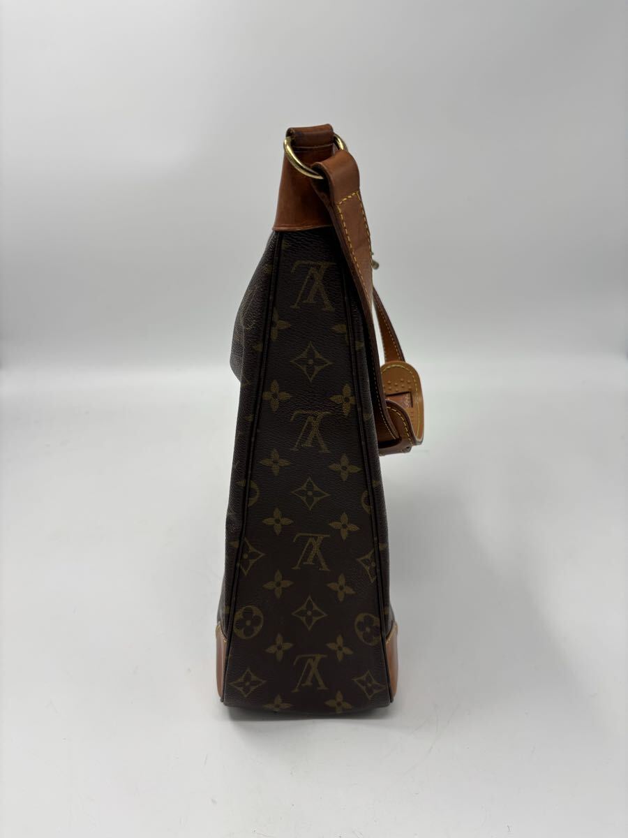 LOUIS VUITTON ルイヴィトン モノグラム ブローニュ35 ショルダーバッグ レザー バッグ_画像4