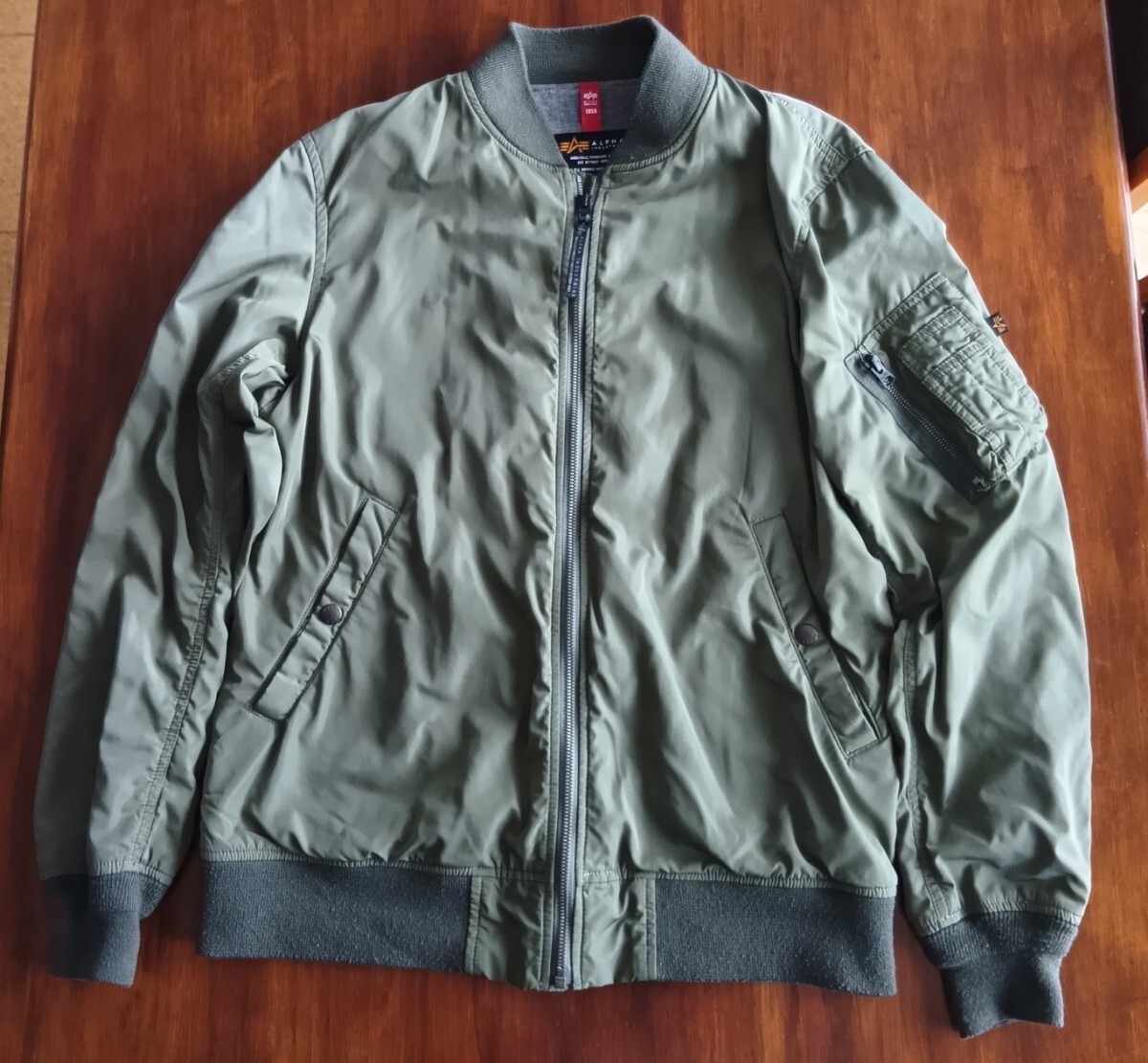 ALPHAアルファL2-B フライトジャケット MA-1_画像1