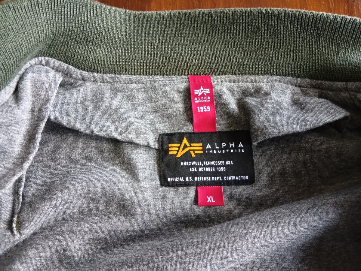 ALPHAアルファL2-B フライトジャケット MA-1_画像3