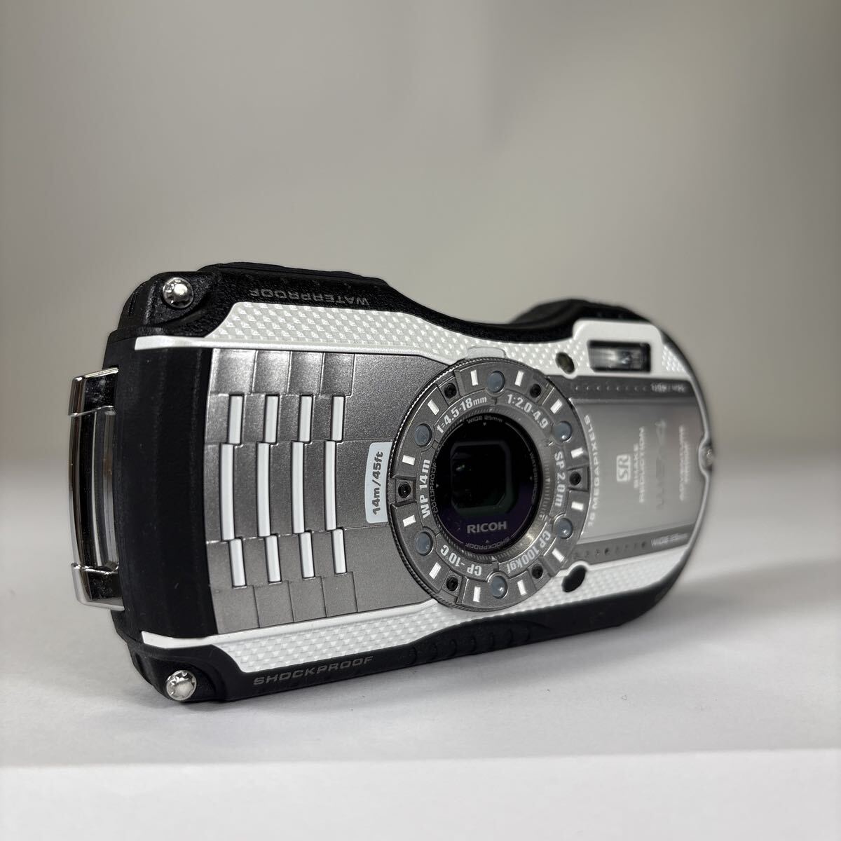 2510A31 RICOH WG-4 Ricoh цифровая камера компактный цифровой фотоаппарат водонепроницаемый электризация работоспособность не проверялась Junk текущее состояние товар 