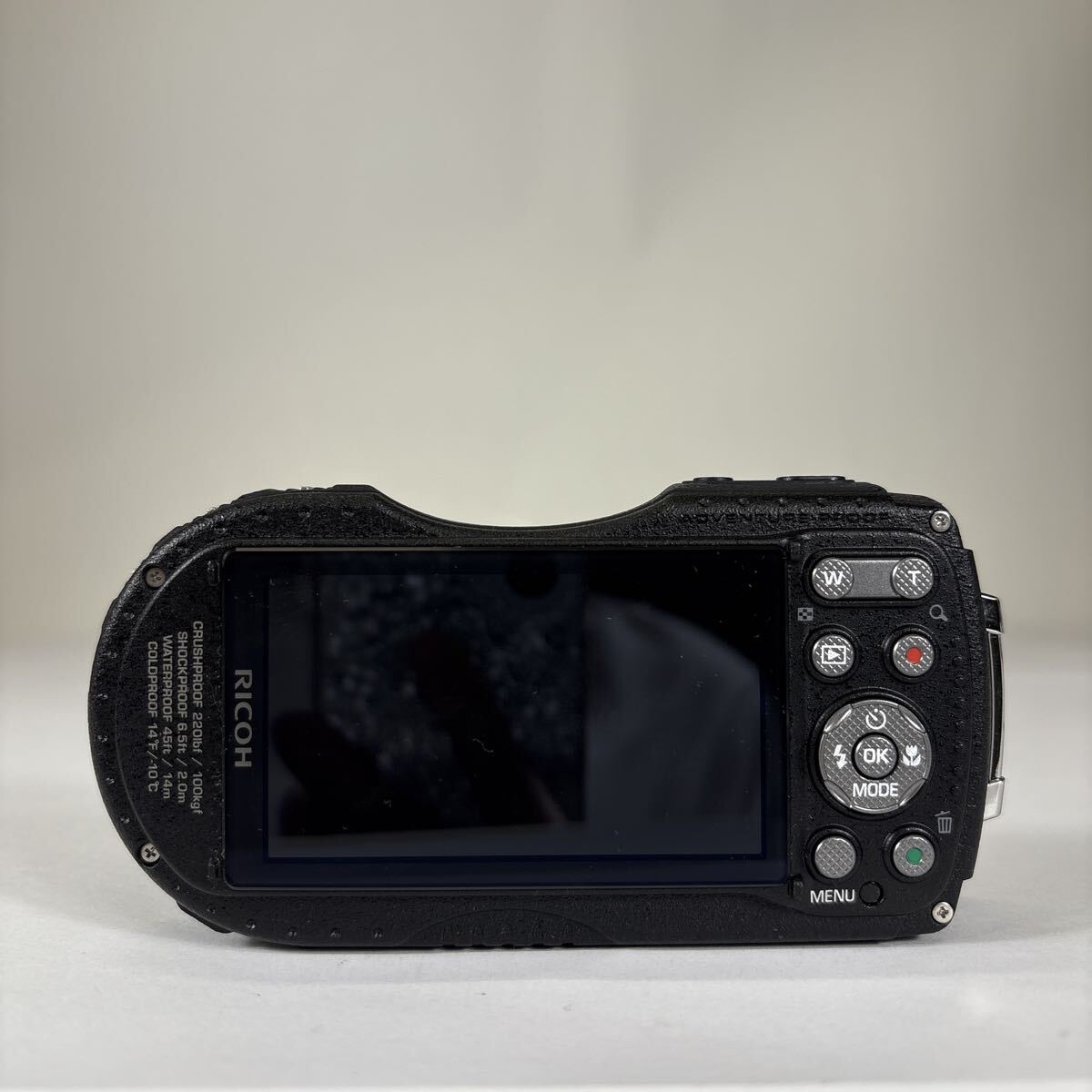 2510A31 RICOH WG-4 Ricoh цифровая камера компактный цифровой фотоаппарат водонепроницаемый электризация работоспособность не проверялась Junk текущее состояние товар 
