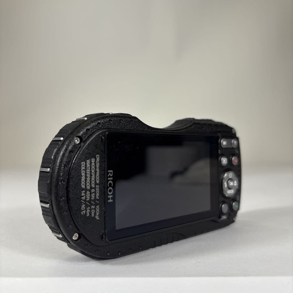 2510A31 RICOH WG-4 Ricoh цифровая камера компактный цифровой фотоаппарат водонепроницаемый электризация работоспособность не проверялась Junk текущее состояние товар 