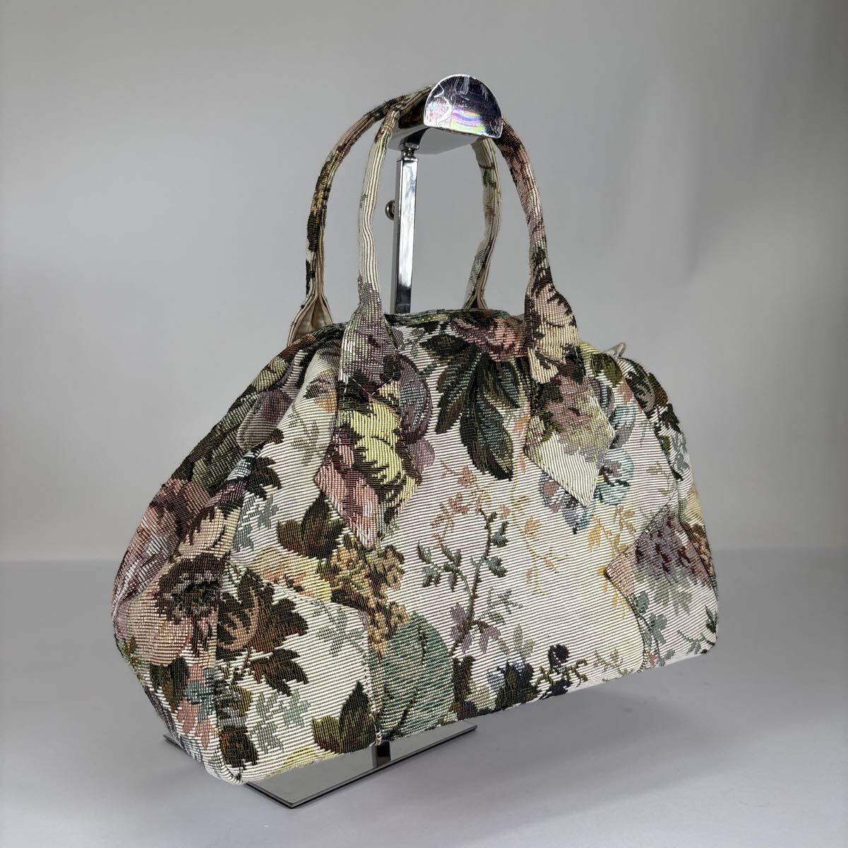 2510M38 Vivienne Westwood Vivienne * Westwood ручная сумочка большая сумка цветочный принт ручная сумка женский сумка текущее состояние товар 