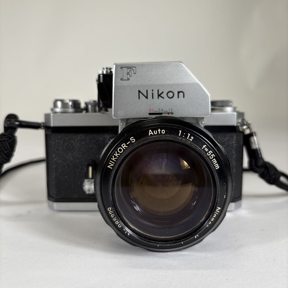 2502EL1360 Nikon F NIKKOR-S Auto 1:1.2 55mm Nikon пленочный фотоаппарат однообъективный зеркальный линзы комплект работоспособность не проверялась текущее состояние товар 